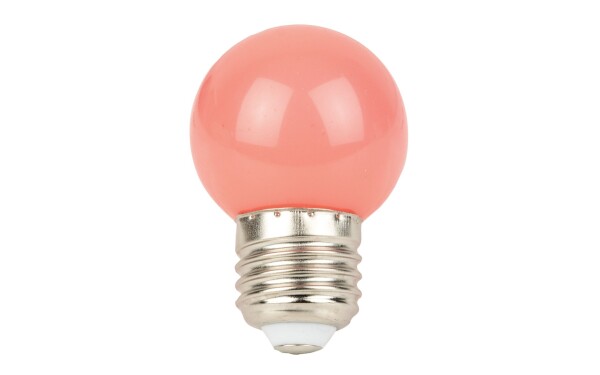 G45 LED Bulb E27 1W Non-Dimmable Pink