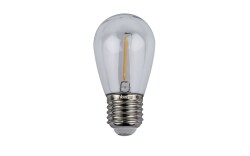 S14 LED Bulb E27 2W Dimmable WW