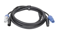 FP21 Hybrid Cable - Power Pro & 5-pin XLR - DMX /...
