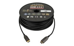 HDMI 2.1 AOC 8K Fibre Cable Gold plated UHD 50m
