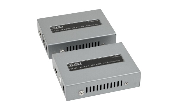 VT202 - KVM HDMI / USB Fibre Extender Set