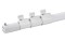 Telescopic Upright - 4-weg White 180-500cm