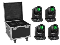 Set 4x LED TMH-B90 + Case with wheels
