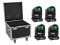 Set 4x LED TMH-B90 + Case with wheels