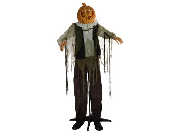 Halloween Figure Pumpkin Man, animated, 170cm