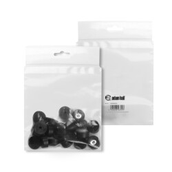 4900S M20AH - Kit 20 x pieds en caoutchouc 25 x 11 mm...