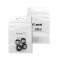 4900S M4AH - Set of 4 x rubber feet 25 x 11 mm Black, anti-slip