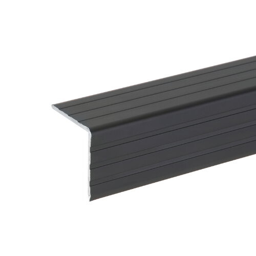 6105 BLK - Aluminium-Kantenschutz schwarz 30 x 30 mm
