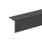 6105 BLK - Aluminium-Kantenschutz schwarz 30 x 30 mm