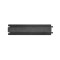 XPRESS 100 BLK - Drop-over Kabelbrücke 100mm | schwarz | Höhe 4cm