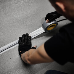 EXA-TAPE-VALUE S 50 - Nastro in tessuto, argento, lucido,...