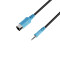 3 STAR BW MIDI 0060 - TRS MIDI Cable | Adam Hall® Minijack x MIDI 5-pole | 0.6 m