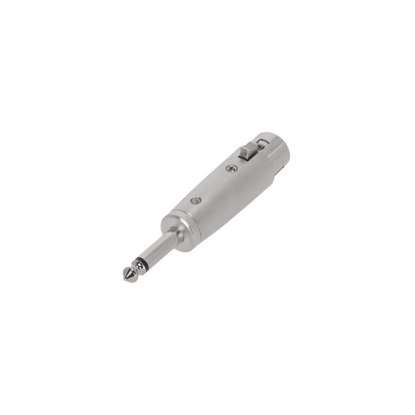 4 STAR A XF3 JM2 - Adaptateur XLR femelle vers jack 6,3 mm TS