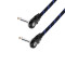4 STAR IRR 0030 VINTAGE - Vintage Pedalboard Patch Cable | Adam Hall® angled Jack TS | 0.3 m