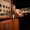 4 STAR IRR 0030 VINTAGE - Vintage Pedalboard Patch Cable | Adam Hall® angled Jack TS | 0.3 m