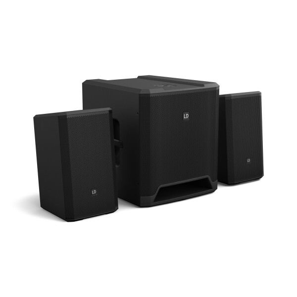 DAVE 12 G4X - Kompaktes 2.1 PA-System aktiv