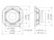 WSN041.00-16 4" Woofer Neodymium Magnet Steel Basket Driver