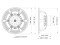 SAN216.00iP 21" Subwoofer Neodymium Magnet Aluminium Basket Driver