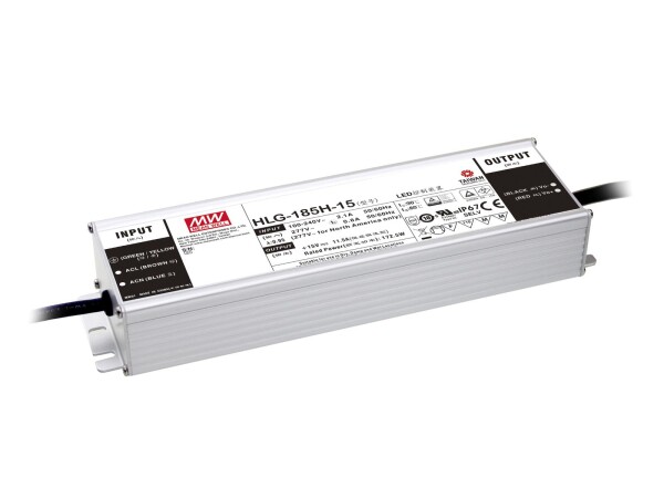 LED Power Supply 156W / 12V IP67 HLG-185H-12