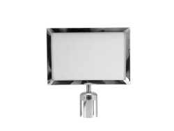 Sign for Barrier 317x215 silver
