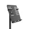 LTS T 02 B - Universal Laptop Stand with Adjustable Holding Pins and Steel Base, Black