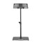 LTS T 02 B - Universal Laptop Stand with Adjustable Holding Pins and Steel Base, Black