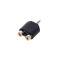 4 STAR AY RF2 MM3 - Y-adapter 2 x RCA female to 3.5 mm jack TRS male