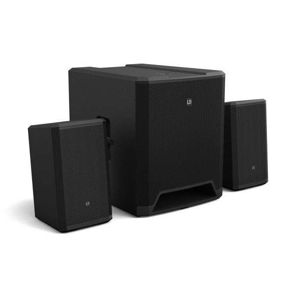 DAVE 18 G4X - Kompaktes 2.1 PA-System aktiv