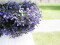 Lavender Garland, artificial, violet, 180cm