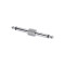 4 STAR A JM2 JM2 S - Adaptateur jack 6,3 mm TS vers jack 6,3 mm TS, droit