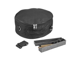 TD-12 Steel Tongue Drum, silber