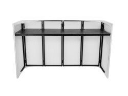 Large Mobile DJ Stand incl. Cover