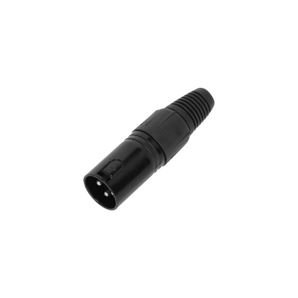3 STAR C XM3 BLK - XLR Stecker 3-Pol male
