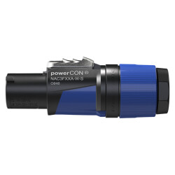 NAC3FXXA-W-S - powerCON blue PowerIn