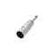 4 STAR A JM2 XM3 - Adattatore 6,3 mm jack mono maschio a XLR maschio