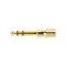 4 STAR A MF3 JM3 GOLD - Adaptateur mini-jack femelle stéréo vers jack 6,3 mm mâle stéréo