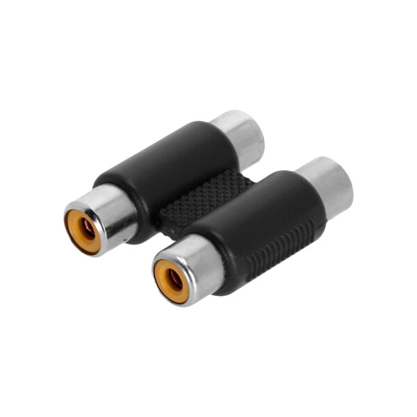 4 STAR AT RF2 RF2 - Twin-Adapter 2 x RCA femelle auf 2 x RCA femelle