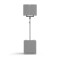 DAVE G4X T-BAR L - Loudspeaker mounting fork for DAVE 12/15/18 G4X