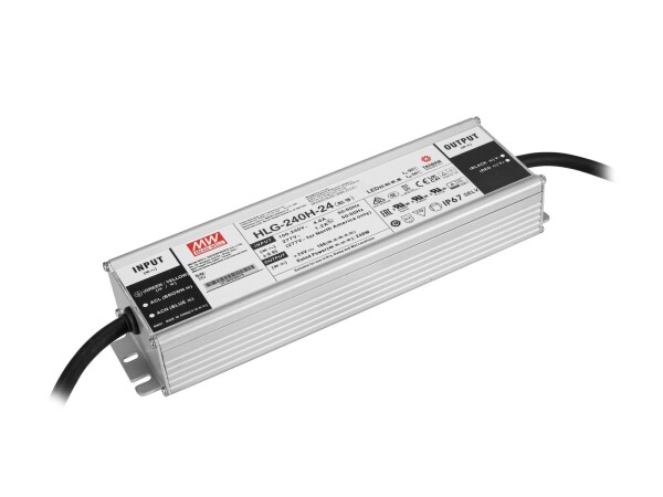 LED Power Supply 240W / 24V IP67 HLG-240H-24