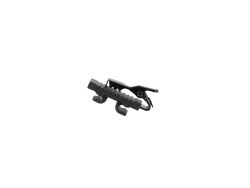 Microphone Cable Clip MK2, black 5x