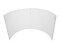 Mobile DJ Screen Curved incl. Cover wh