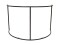 Mobile DJ Screen Curved incl. Cover bk