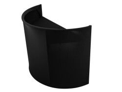 Curved Mobile Event Stand