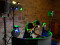 Curved Mobile Event Stand