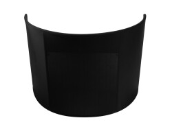 Spare Cover for Curved Mobile Event Stand black