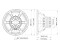 CAN123.00TH 12" Coaxial Speaker With Horn, Neodymium, Aluminium Basket