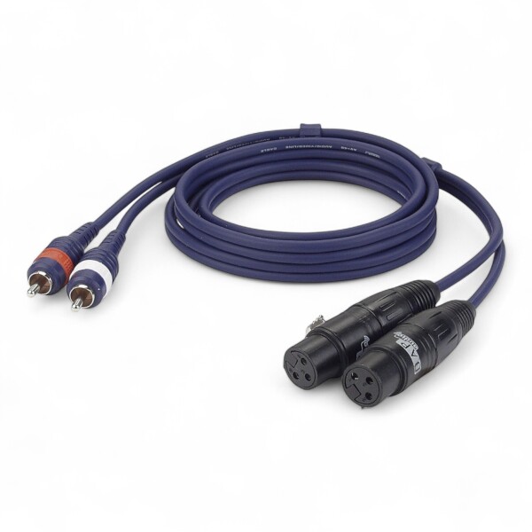 Miete: Audioadapter, 2x RCA - XLR/W, 1.5m
