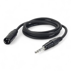 Rent: Audio adapter, XLR/M-Jack (6.5mm), 1.5m