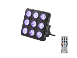 EUROLITE Set 4x LED Party Panel RGB+UV + Soft-Bag