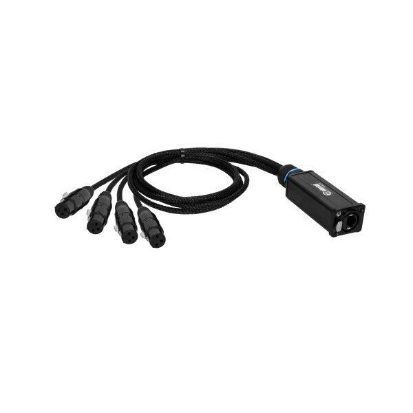 4 STAR CATBOX XF3 - Audio & DMX Multicore | Adam Hall® 4 XLR 3-Pol Female x Cat.6a